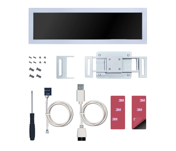 Lian Li 8.8 Universal Screen White - 1505222 - zdjęcie 3